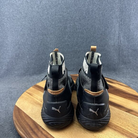 PUMA Power Adapt Hi Top Golf Black Synthetic Mens Size 11.5 Trainers 189932 02 - Picture 6 of 10